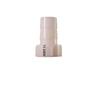 Conector de manguera de 5/16-4 puntos 8-G1/2 rosca interna 4 puntos rosca interna plástico pagoda resistente a altas temperaturas PP unión libre rosca interna