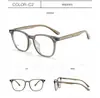 Gafas Transparentes Grises Anti-Radiación de Luz Azul Dr.Lolly para Mujer, Montura Ovalada, Efecto Adelgazante Sin Maquillaje, Adecuadas para Lentes Graduados