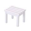 1:12 Accesorios para Casa de Muñecas Silla de Parque en Miniatura Muebles Mini Escena Comida de Bolsillo Simulación Juego Pequeños Adornos Taburete