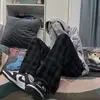 Pantalones de cuadros para hombre para primavera y otoño, estilo británico, corte recto, fluidos, marca trendy de Instagram, estilo de Hong Kong, moda japonesa, pantalones holgados casuales retro