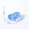Novo produto transfronteiriço: paisagem em miniatura com acessórios de cápsula surpresa de tartaruga que brilha no escuro, decoração de aquário, enfeites DIY e pequenas figuras de mesa