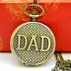 Letras DAD reloj de bolsillo cuarzo transfronterizo reloj de bolsillo DAD ocio cuarzo reloj de bolsillo fabricantes mayoreo 9017