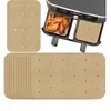 Nova Air Fryer Papel para Air Fryer Revestimento Descartável Papel Absorvente de Óleo Utensílios de Cozinha Papel Manteiga de Silicone Dupla Face