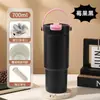 Taza Termo con Revestimiento Cerámico para Mujeres con Asa de Acero Inoxidable de Aspecto Elegante Taza de Café Portátil de Gran Capacidad para Mantener el Frío Vaso para Hielo