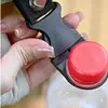 Mosquetón portátil para botellas de agua, clip de liberación rápida para botella de agua mineral, colgador táctico de cincha para botella de agua para exteriores, práctico y portátil