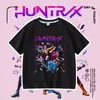 Camiseta Casual Solta de Manga Curta com Gola Redonda Amazon Kpop Demon Hunters para Crianças
