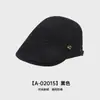 Retro Old Fashion IS Gorra Delantera Bordada de Hierro para Mujer Nueva Boina de Pintor Coreana Europea y Americana para Hombre a la Moda