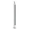 Columna de Pasamanos para Barandilla de Balcón de Acero Inoxidable Columna de Escalera de Cristal Columna de Tubo Cuadrado Columna de Ingeniería Doméstica Cristal Sin Apertura