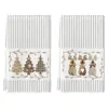 Paños de limpieza creativos temáticos de Navidad para Amazon transfronterizo, paños para el hogar, la cocina y la mesa de comedor, paños de cocina y toallas decorativas de Navidad