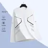 Camiseta de manga larga nueva para hombre de primavera y otoño 2026, simple y casual, top básico versátil