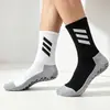 Meias de Futebol Transfronteiriças para Homens e Mulheres, Meias Esportivas para Ciclismo Antiderrapantes Coladas, Meias Longas, Meias para Treino no Chão