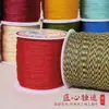 No. Cuerda Trenzada Hilo de Jade 72 Hilos 0.8mm Nylon Hilo Tejido a Mano Hilo para Colgante DIY Cuerda Roja Accesorios de Nudo Chino Hilo al por Mayor