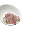 Chalcedony Rosa-Verde Tipo Hielo Bashan Cuentas Redondas Cuentas Sueltas Venta al por Mayor Tejido con Cuentas Hecho a Mano Pulsera DIY Collar Accesorios de Joyería
