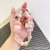 Nova Bola de Pelo Nuvem Raposa Fada Pequena Corrente para Celular Chaveiro Multicor Pingente para Bolsa de Menina Presente Atacado para Melhores Amigas
