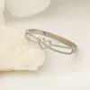 Pulsera con Hebilla de Corazón Hueco Estilo Europeo y Americano Joyería Moda Temperamento Versátil No se Desvanece Venta al por Mayor de Fábrica