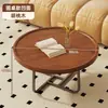 Mesa de centro minimalista de lujo ligero, mesa de centro pequeña creativa estilo japonés, mesa auxiliar pequeña nórdica para sofá de apartamento pequeño, mesa de té para balcón