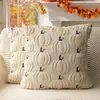 Funda de Almohada de Peluche Fantasma Calabaza Halloween Transfronteriza Decoración Festiva para Sala de Estar Cojín para Sofá Almohada para Mesita de Noche de Dormitorio