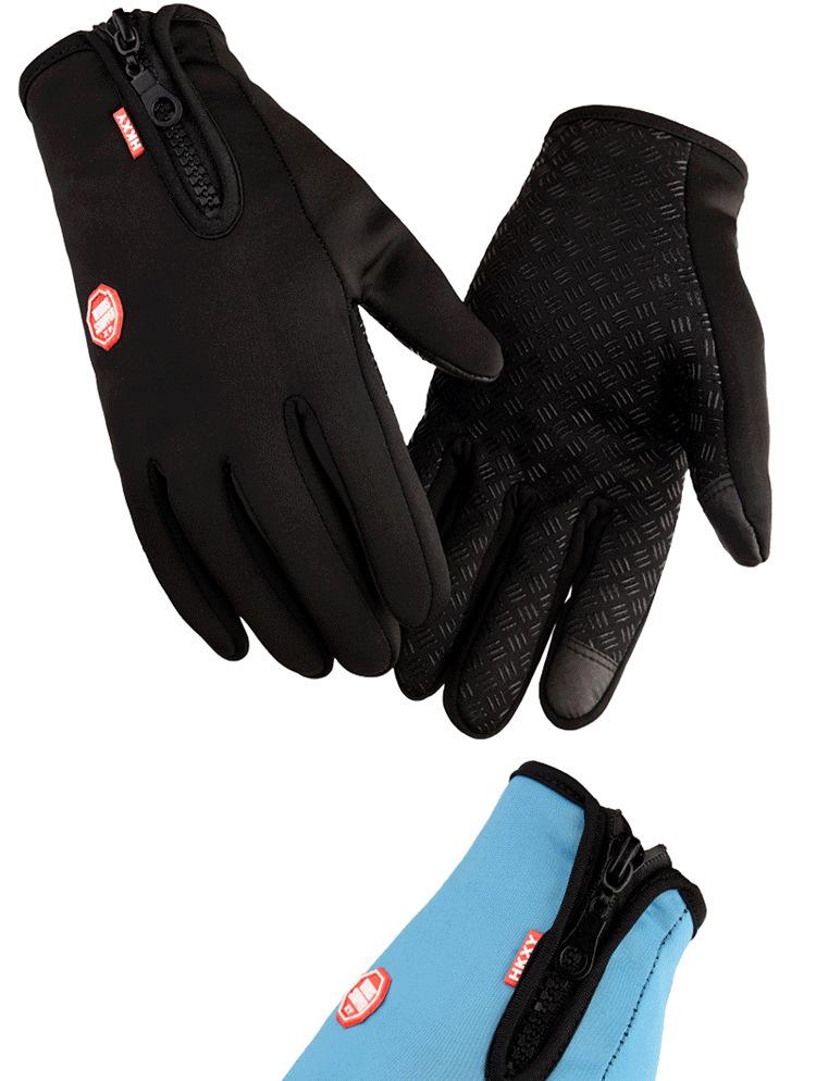 骑行手套保暖防水防风跨境专供触屏冬季户外滑雪手套