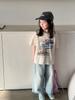 Weimu Roupa Infantil Feminina Conjuntos para Meninas 2026 Primavera Novo Estilo Camisetas de Manga Curta e Jeans Estilo Coreano Infantil para Bebês Meninas