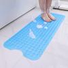 Tapete de baño antideslizante transfronterizo de 100 * 40 cm Baño Baño anticaída tapete para bañera doméstico PVC ventosa tapete antideslizante
