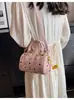 Bolso de Diseño de Nicho de Gama Alta 2022 Nueva Moda Retro Bolso de Hombro Cruzado Elegante Portátil Bolso Boston