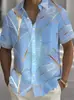 2026 Nueva Camisa de Manga Corta de Verano para Hombre Casual Retro Holgada Nuevo Estilo