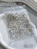 1440 Diamantes Transparentes Planos Súper Brillantes para Uñas, Diamantes Mini en Forma de Corazón y de Forma Irregular, Paquete Completo de Decoraciones para Uñas al por Mayor