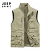 Chaleco Informal de Dropshipping Chaqueta de Pesca para Hombre Nueva Moda Tendencia Primavera y Verano Chaleco para Exteriores