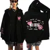 Soporte de Fan Transfronterizo Straykids Ropa Periférica Sudadera Estampada Harajuku con Capucha Holgada Cremallera Sudadera al por Mayor
