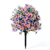 Bouquets de plástico de eucalipto y camelia de Amazon transfronterizos, flores artificiales, decoración del hogar, venta al por mayor de fábrica de flores artificiales
