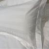 Ropa de Cama de Hotel 60S Funda de Almohada de Satén Blanco Puro Almohada de Hotel Funda de Almohada de Cuero Fabricante de Ropa de Cama de Hotel Pieza Única