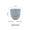 Caneca de cerâmica japonesa transfronteiriça criativa cerâmica casual Caneca pintada à mão Caneca empilhável louça de restaurante Caneca comercial Atacado
