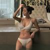 Traje de baño nuevo japonés y coreano 2025 Bikini sexy de tirantes push-up de tres puntos Chica caliente Deseo puro Vacaciones en la playa