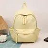 Mochila Dopamina Niñas Linda Simple Estilo Japonés Mochila Escolar Gran Capacidad Mochila Escolar para Estudiante de Secundaria Femenina Transfronteriza