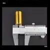 Adaptador de Haste para Cabeça de Rede de Pesca Conexão Universal por Parafuso de 8mm Modificação DIY Acessório de Pesca Antirrotação