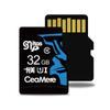 Dez Cartão de memória Magnesium 8G 16G 32G Cartão de memória de celular Cartão de memória de navegador Cartão de memória de gravador de condução
