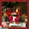 Pasador de Navidad Nuevo Pasador de Astas de Celebridad Cibernética Diadema Súper Linda Accesorios para el Cabello Regalo Navideño Adorno para la Cabeza de Navidad