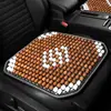 Nuevas Cuentas de Madera Asiento Lumbar de Camión de Coche Apoyar Verano Cuentas de Madera Transpirable Lumbar Seda de Hielo Cojín de Cuentas de Madera C- 94