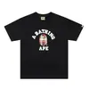 Modelo nuevo 2026, 230 gramos, versión auténtica de la marca de moda PE, nueva camiseta de manga corta de verano, estilo unisex para pareja, corte holgado