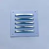 Salida de Aire con Rejilla de Acero Inoxidable y Aleación Hierro-Aluminio, Campana de Extracción para Disipación de Calor, Ventilación y Protección contra la Lluvia con Paneles de Rejilla Perforados