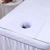 Toalla con agujero para la cama de salón de belleza, toalla con agujero para tumbarse, suave y absorbente, cojín de masaje, toalla facial, toalla de cama, logotipo personalizado