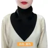 Novo estilo de moda 2024 outono e inverno proteção de pescoço estilo coreano conjunto de pescoço à prova de frio conjunto de pescoço temperamento quente cachecol triangular