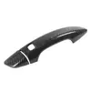 Adecuado para BYD Qin Plus cubierta protectora de manija de puerta moldura decorativa kit de carrocería pequeño modificación de coche fibra de carbono