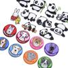 Junle Pegatina de Tela Bordada Parche de Cabeza de Animal de Dibujos Animados Parche Parche Sello de Pecho Accesorios para Ropa Pegatina Decorativa Gato y Perro Borde de Pegar Sello Bordado