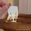 Brincos Multifacetados em Formato de Flor, Luxo Leve, Moda de Alto Padrão, Brincos Versáteis e Elegantes