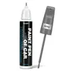 Caneta de Retoque de Tinta Automotiva de Suprimento Especial Transfronteiriço, Caneta de Reparo de Arranhões para Superfície de Tinta de Carro, Tinta de Retoque Rápido para Arranhões Branco Pérola e Preto