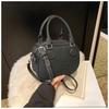 Bolso Pequeño Transfronterizo para Mujer, Otoño e Invierno Retro 2026 Nuevo Bolso Versátil de Hombro Cruzado, Bolso de Mano Casual para el Trabajo