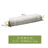 Almofada cilíndrica para coluna cervical com artemísia, para uso doméstico, núcleo de almofada removível e lavável, almofada de suporte para pescoço com artemísia, atacado do fabricante