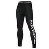 Atacado de fábrica fornecedora roupa de ginástica masculina leggings de alta elasticidade justos slim respiráveis de secagem rápida para corrida treinamento calças de compressão