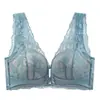 Sutiã com Fechamento Frontal Feminino Peito Pequeno Push Up Bojo Fino Suporte Lateral Anti-Queda Sutiã Mais Vendido Sem Aro Costas em U